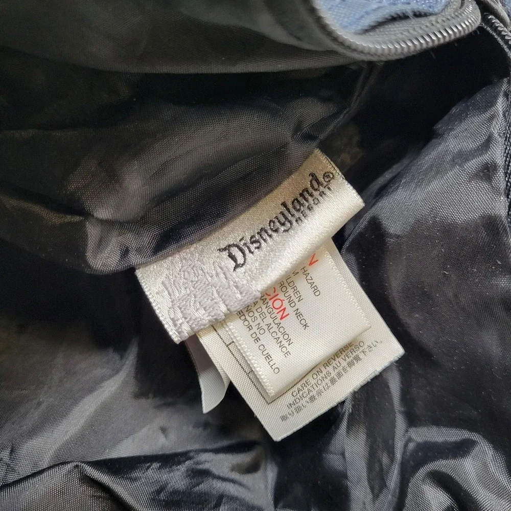 Disneyland Resort Navy Blue Mickey Duffle Bag Nylon Travel Soft Case Large